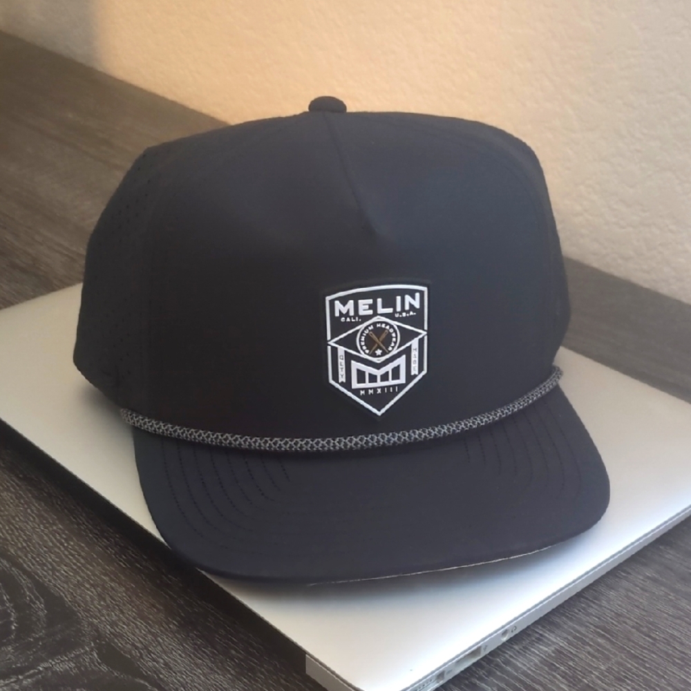 Melin Coronado Black Cap XL Snapback